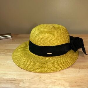 Coolibar CLARA NWOT UPF 50 SPF UV Travel Foldable Paper Braid Fabric Adjustable